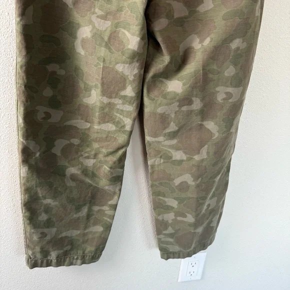 THE GREAT. The Admiral Twill Pants Desert Camo Boho Casual Women’s Size 25 - Picture 10 of 15